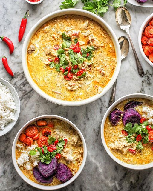 Coconut And Lemongrass Curry With Malaysian Chicken Recipe The Feedfeed