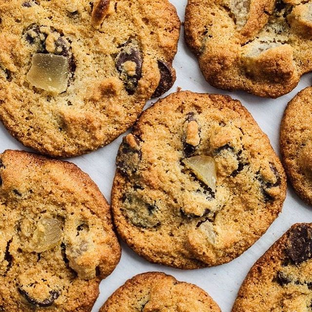 Chocolate Chip Cookies With Candied Ginger Recipe The Feedfeed