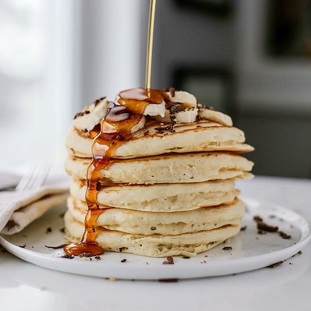 Vanilla Almond Milk Pancakes The Feedfeed