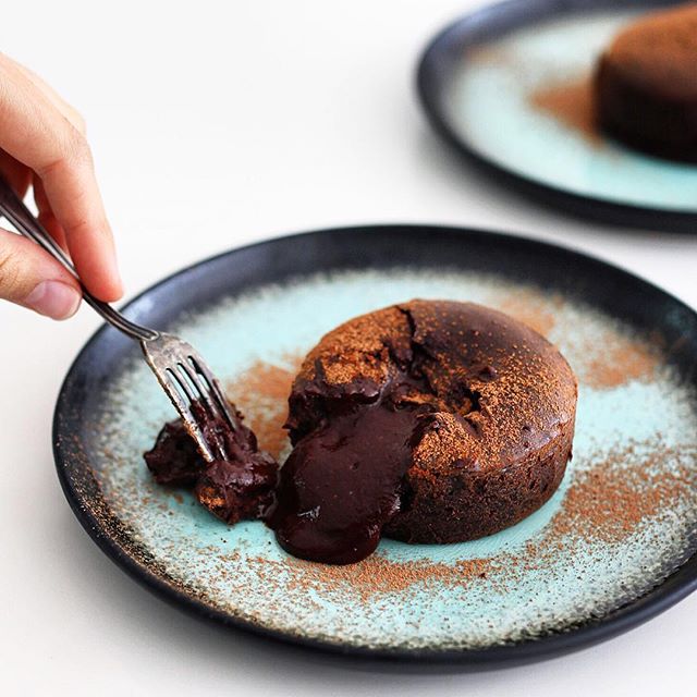 Healthy Chocolate Lava Cake by healthyluxe Quick & Easy Recipe The