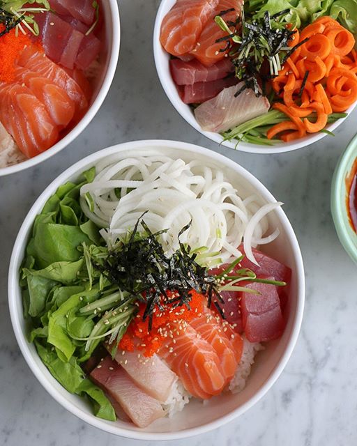 Sashimi Rice Bowls by hipfoodiemom1 Quick & Easy Recipe The Feedfeed