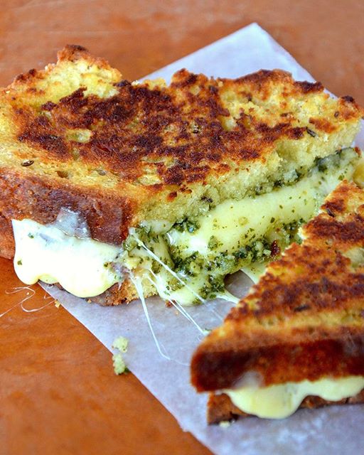 Irish Soda Bread + Pesto Grilled Cheese Recipe The Feedfeed