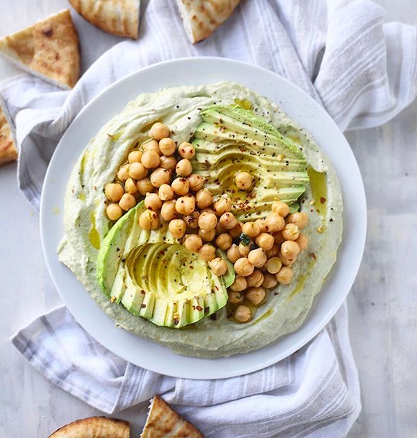 Chickpea And Avocado Hummus by howsweeteats Quick & Easy Recipe The