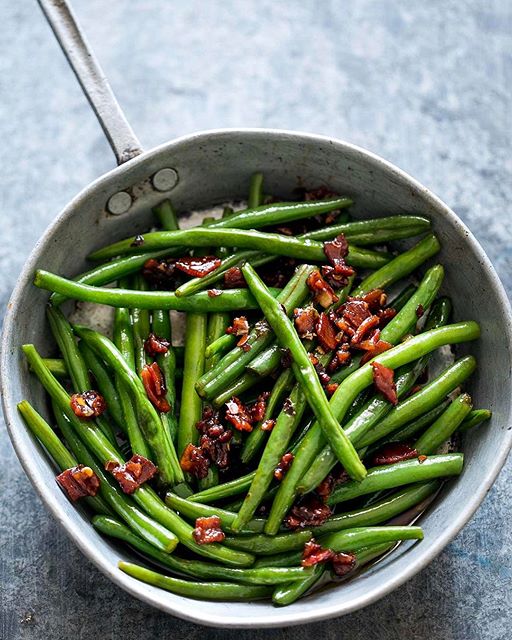 Candied Bacon Green Beans Recipe The Feedfeed