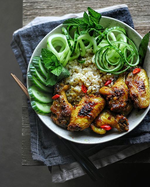 Vietnamese Lemongrass Chili Chicken With Cucumber Recipe The Feedfeed