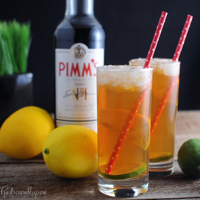 Pimm's Cup Gin Cocktail recipe by Jay & Leah ? The Gastronom The Feedfeed