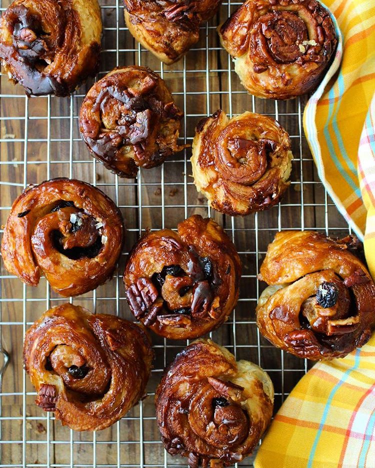 Puff Pastry Sticky Buns by thepreppyhostess Quick & Easy Recipe The