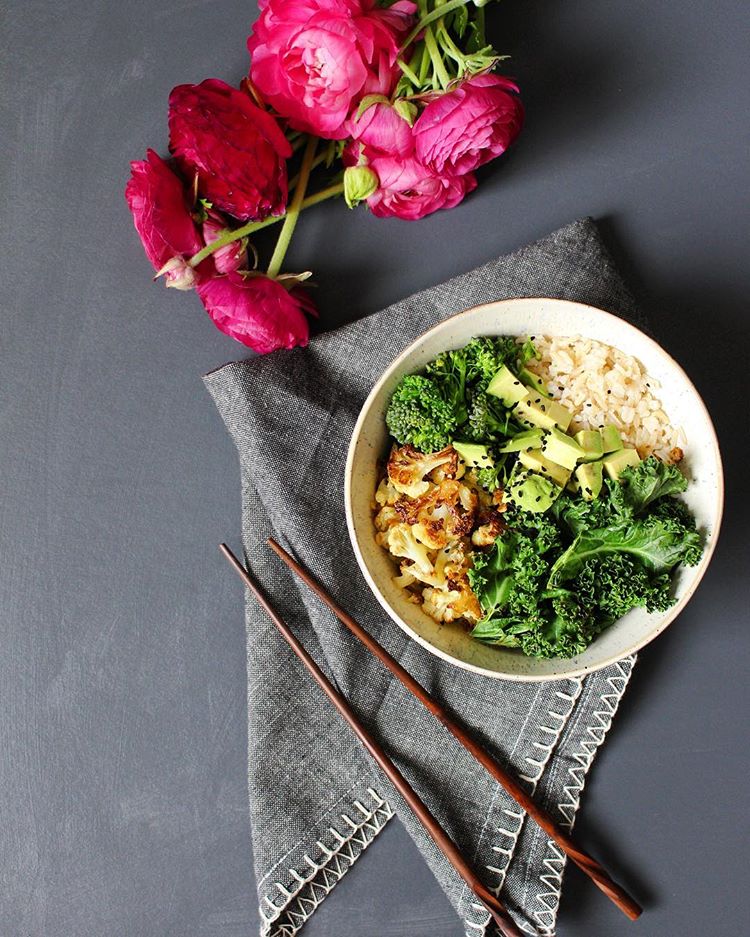 Brown Rice Bowl With Sautéed Kale Recipe The Feedfeed