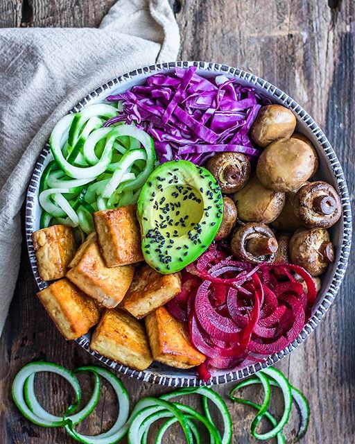 Marinated Tofu Buddha Bowl Recipe The Feedfeed
