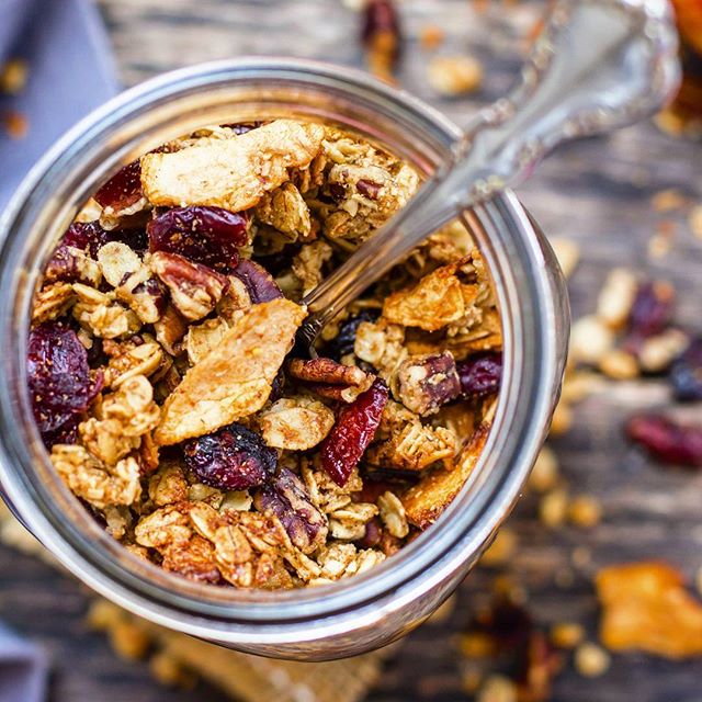 Sweet And Salty Apple Cinnamon Granola Recipe The Feedfeed
