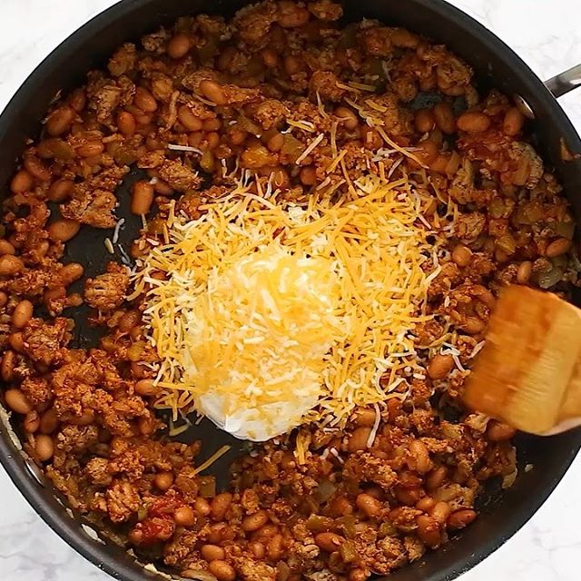 Turkey Chili Cheese Dip Recipe The Feedfeed