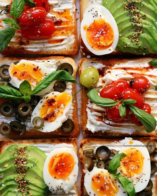 Avocado, Soft Boiled Egg And Tomato Toast Recipe The Feedfeed