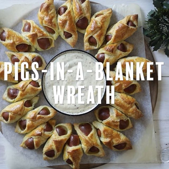 Pigs In A Blanket Wreath Recipe The Feedfeed