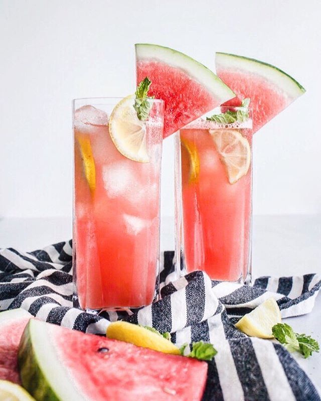 Sparkling Watermelon Lemonade Recipe The Feedfeed