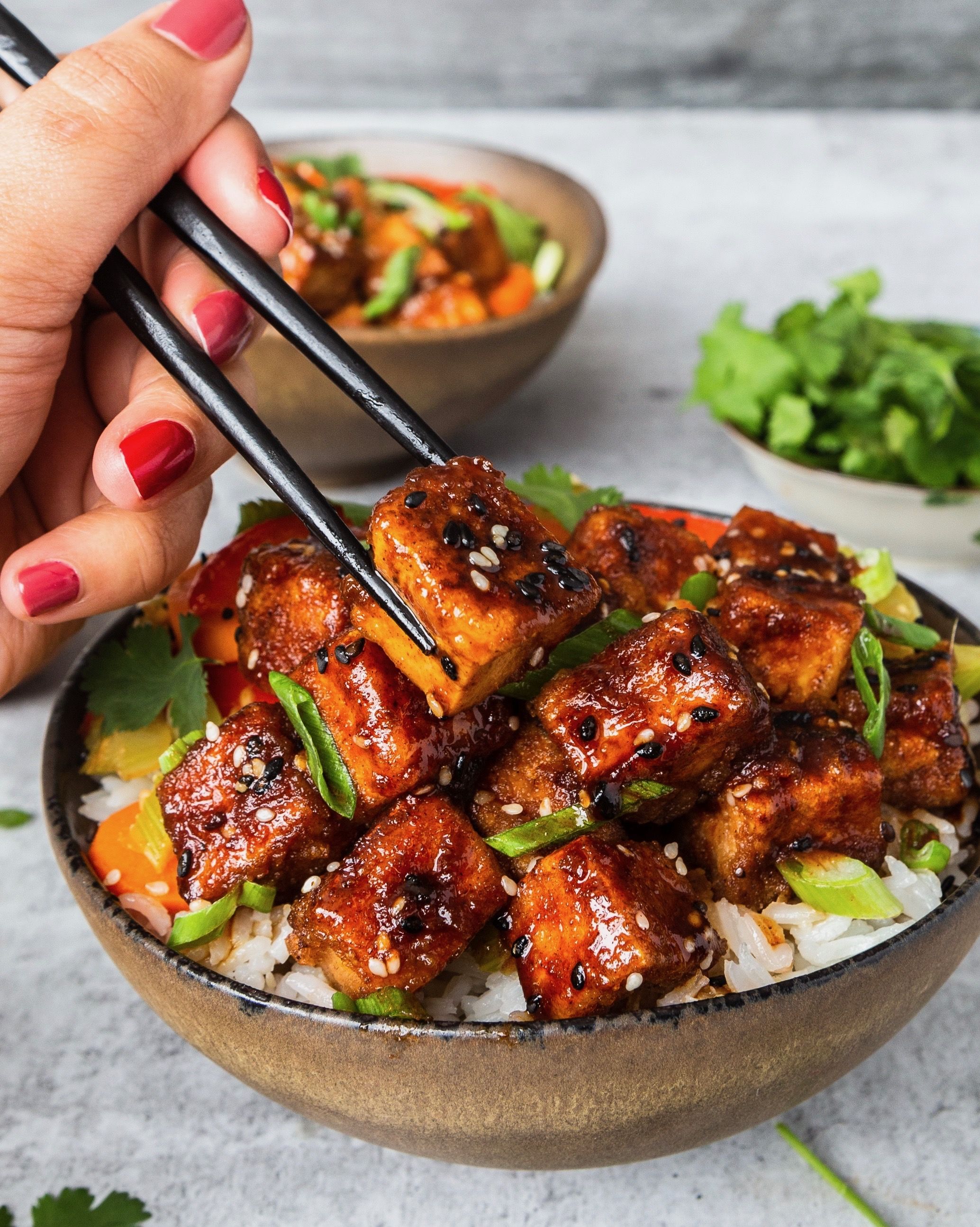 Spicy Maple, Ginger and Five Spice Glazed Tofu Recipe The Feedfeed