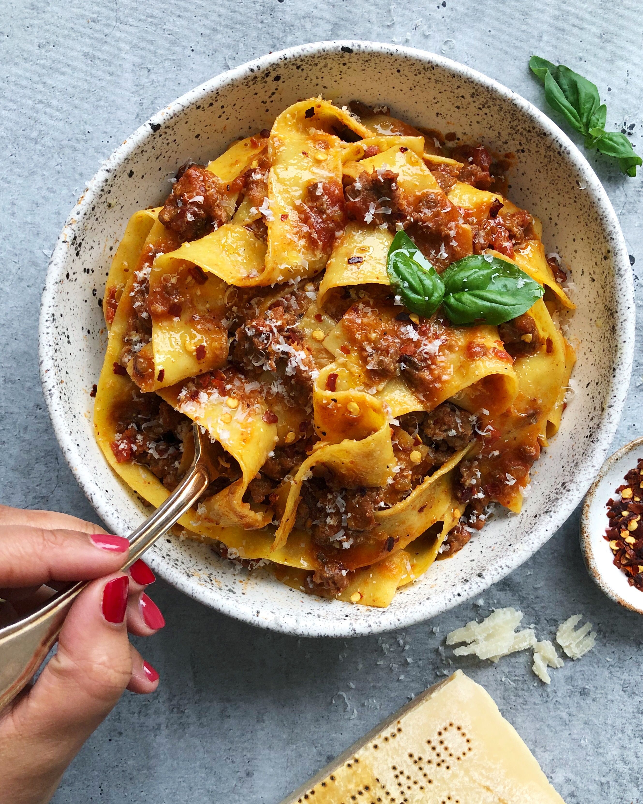 Weeknight Sausage and Beef Bolognese by thefeedfeed Quick & Easy