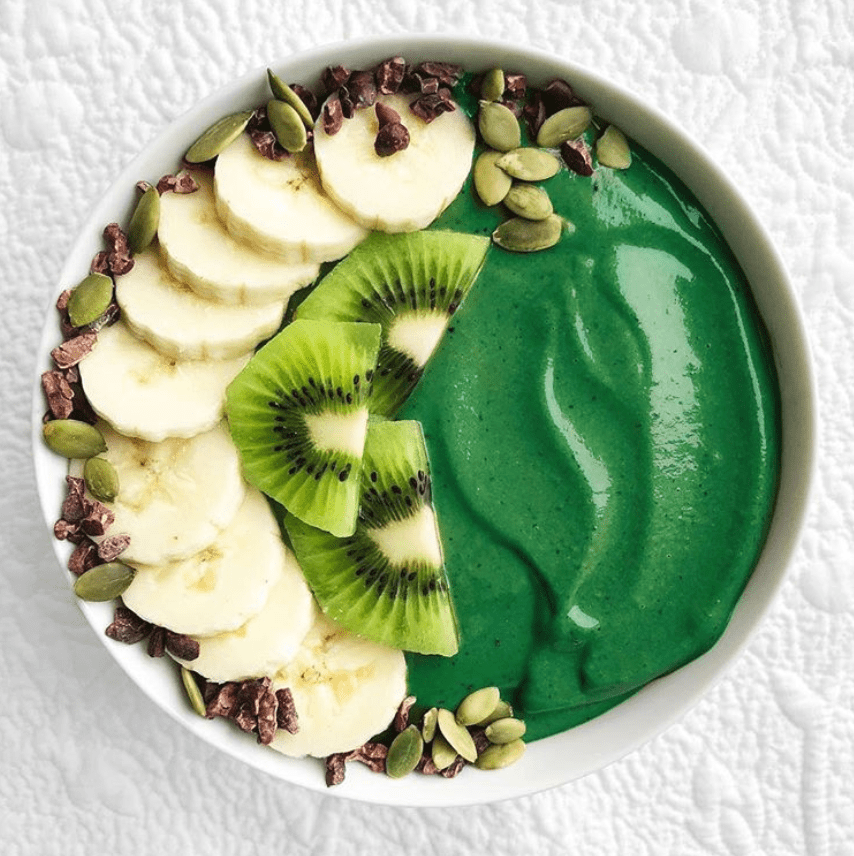 Spirulina Smoothie Bowl Recipe The Feedfeed