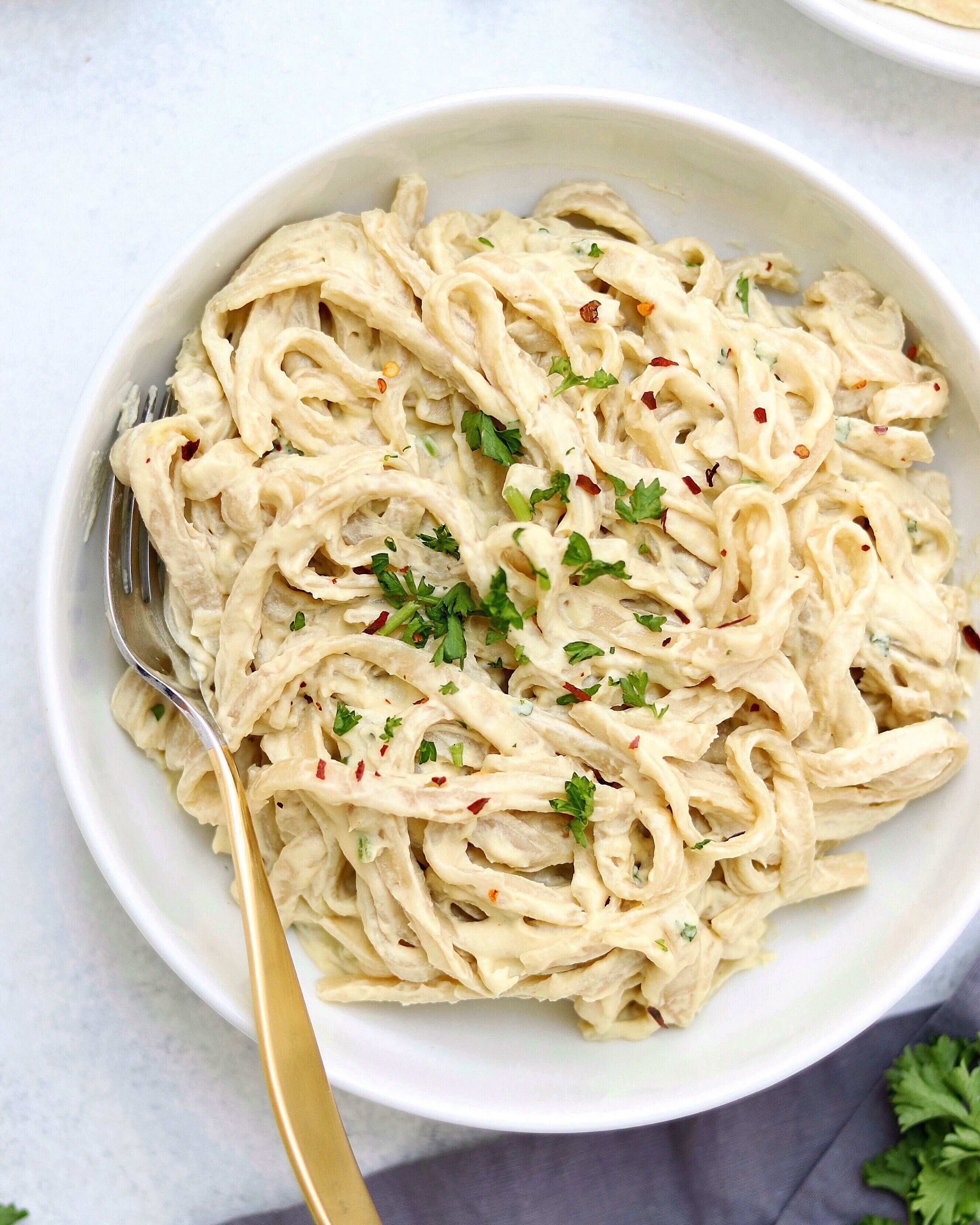 Cashew Fettuccine Alfredo Recipe The Feedfeed
