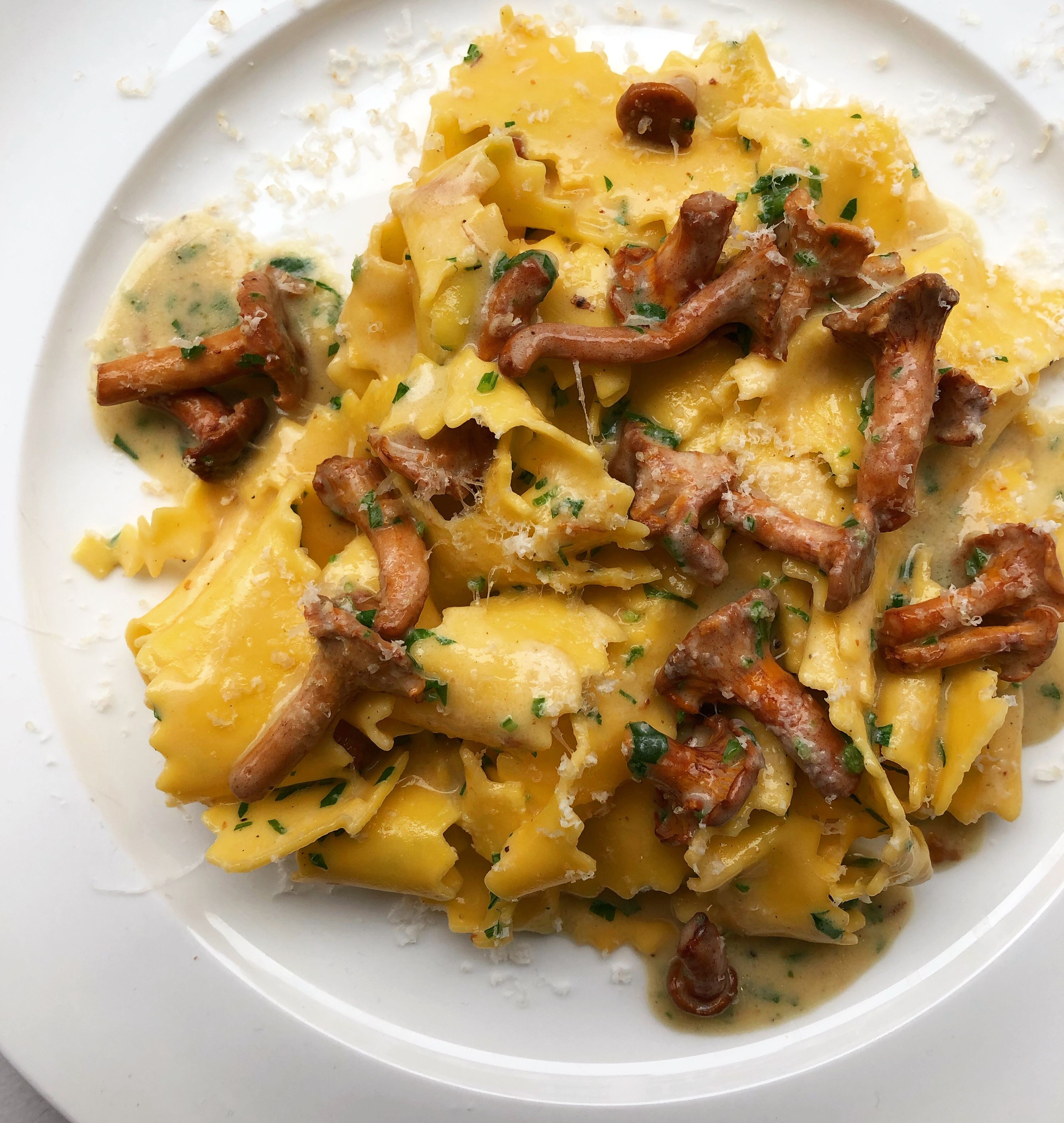 with Girolles Mushrooms Recipe The Feedfeed