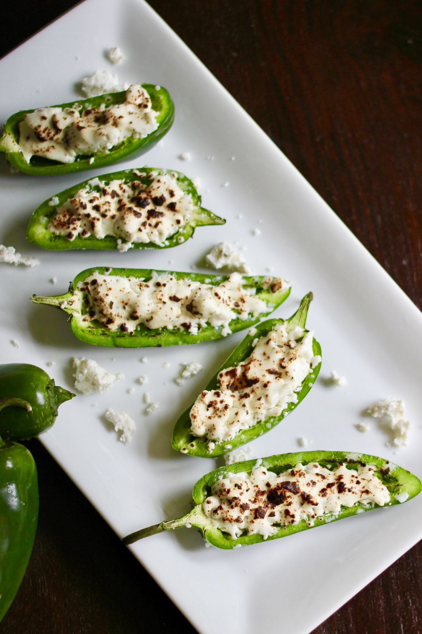 Goat Cheese Jalapeño Poppers by junkfoodkids Quick & Easy Recipe