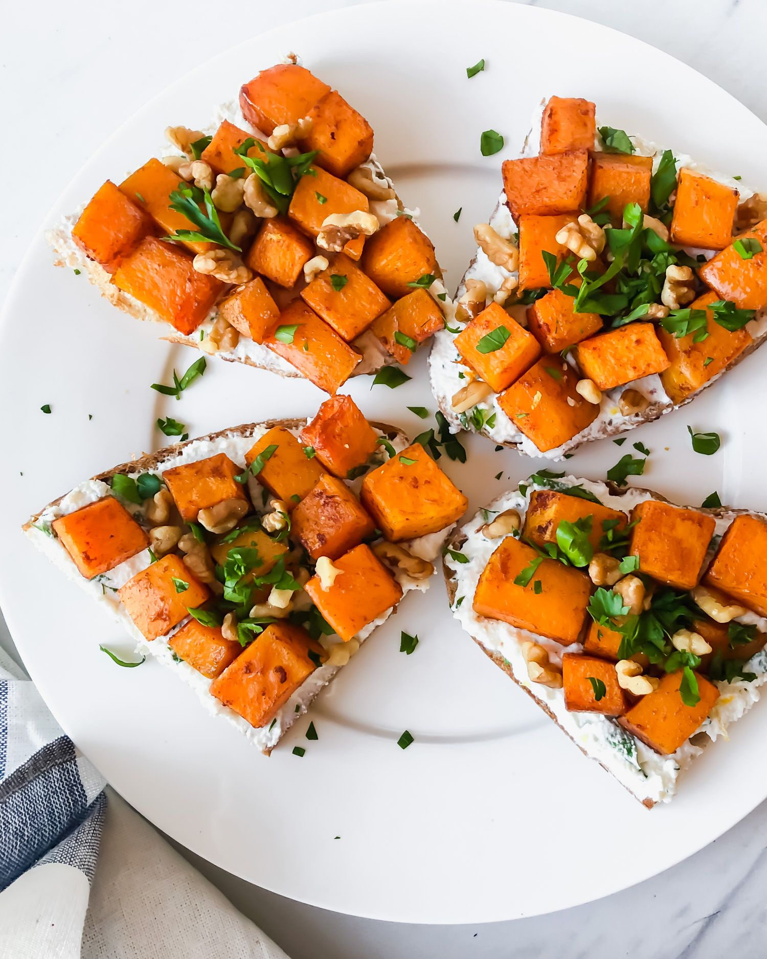 Butternut Squash with Lemon Ricotta Tartine Recipe The Feedfeed