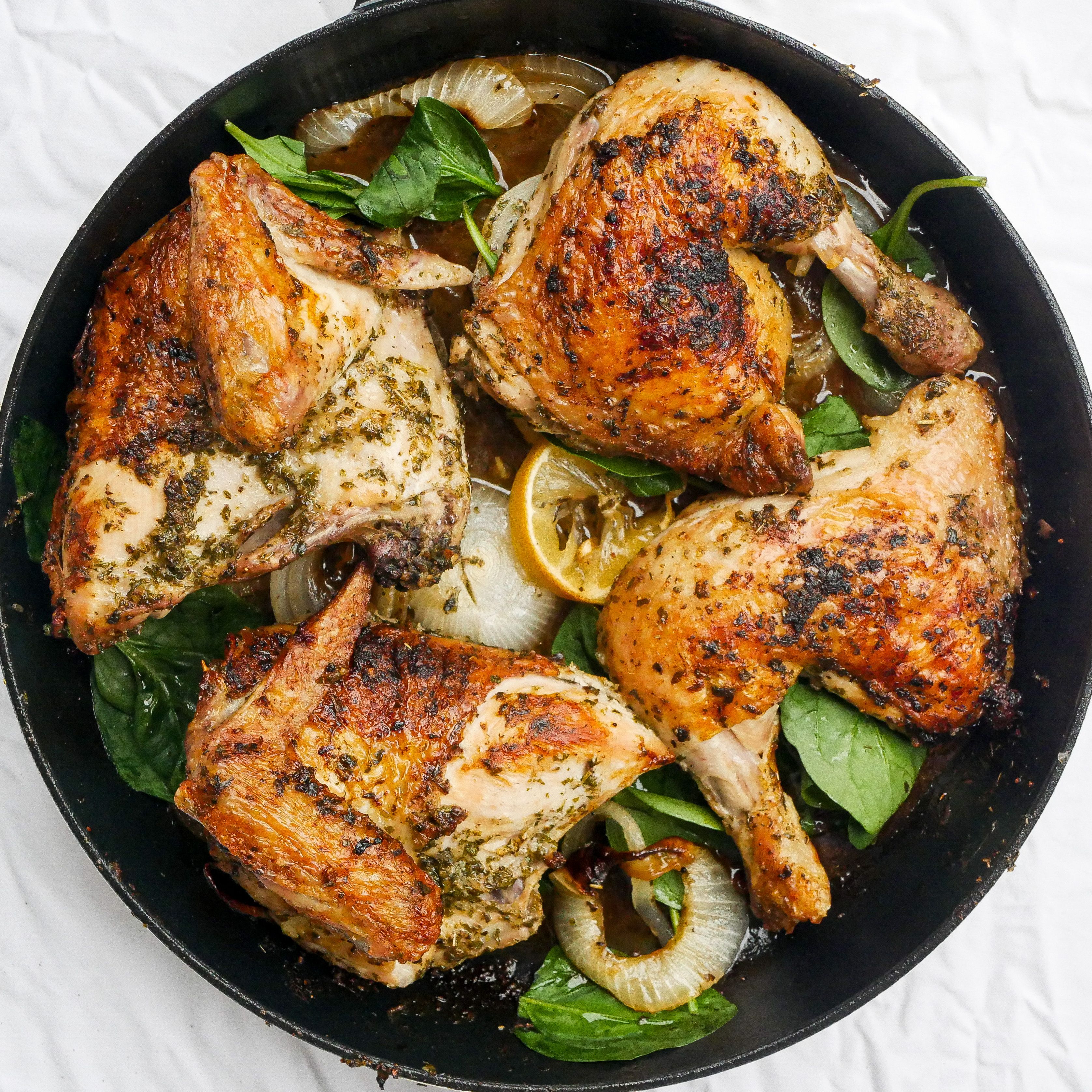 Crispy One Pan Chicken Recipe The Feedfeed