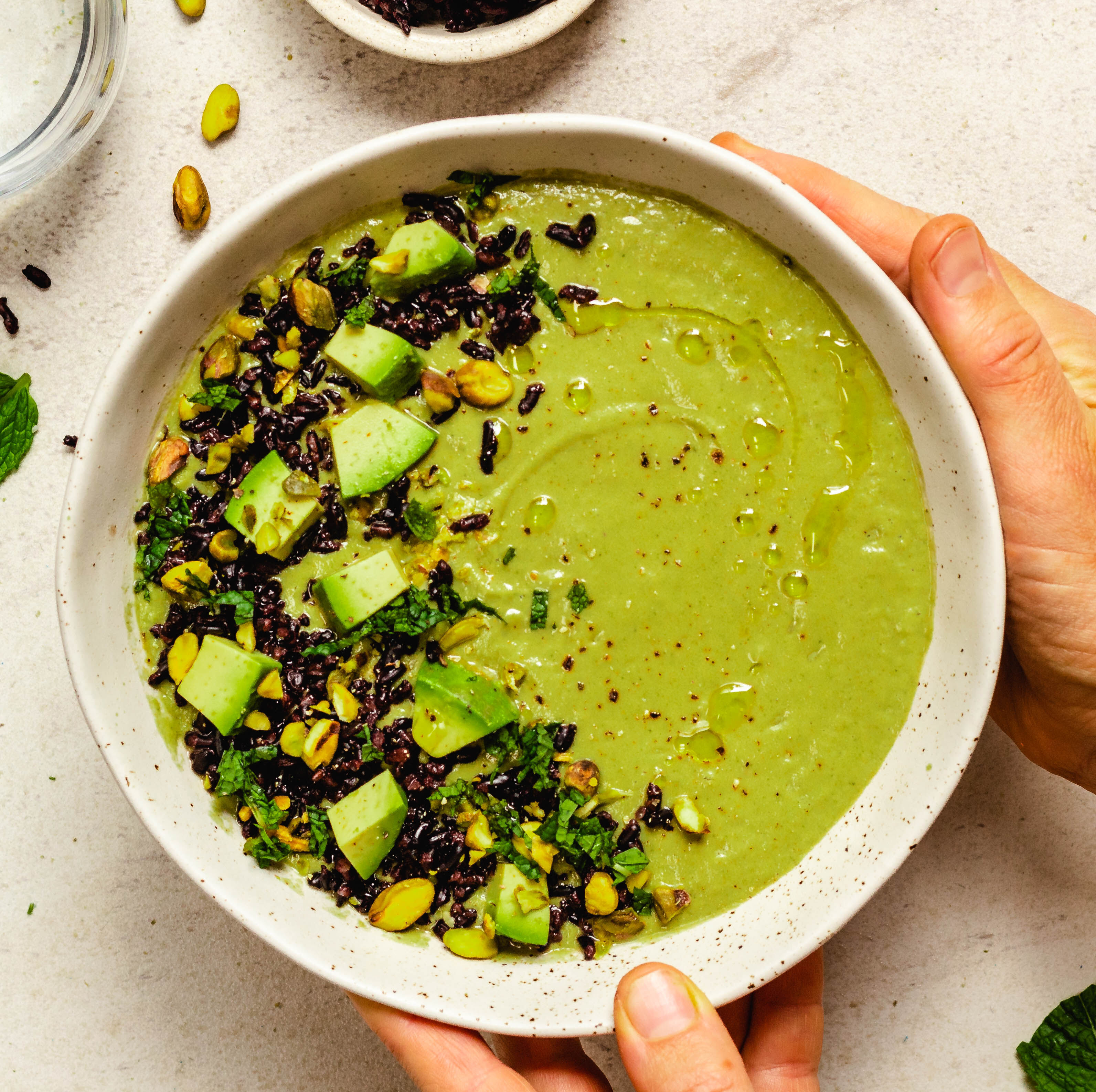 Broccoli and Pea Soup by marinadwright Quick & Easy Recipe The Feedfeed