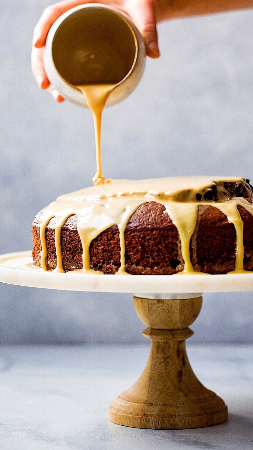 Chocolate Stout Cake with Irish Cream Glaze Recipe The Feedfeed