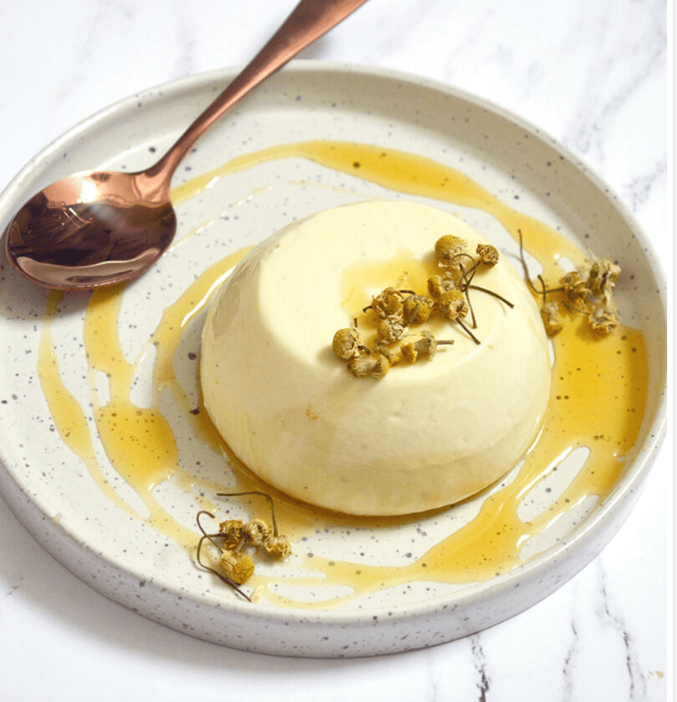 Chamomile and Honey Panna Cotta Recipe The Feedfeed
