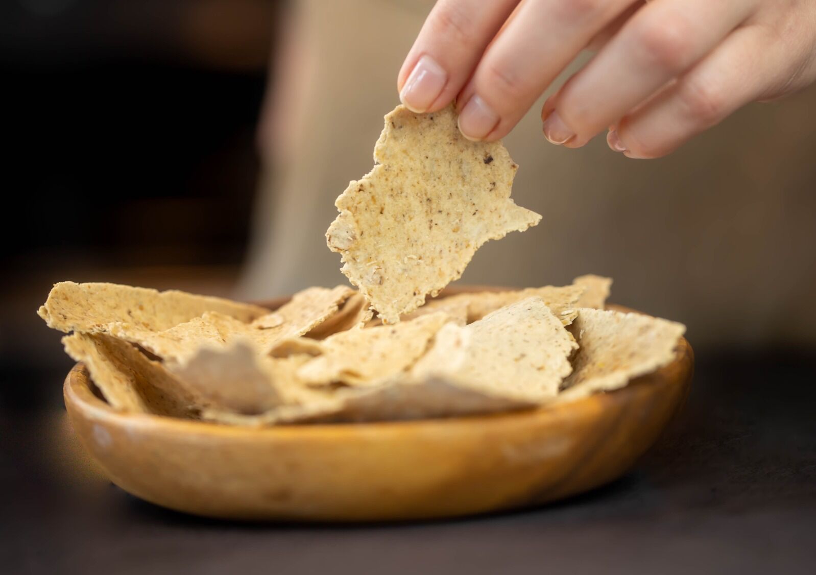 Shiitake mushroom crackers Recipe The Feedfeed