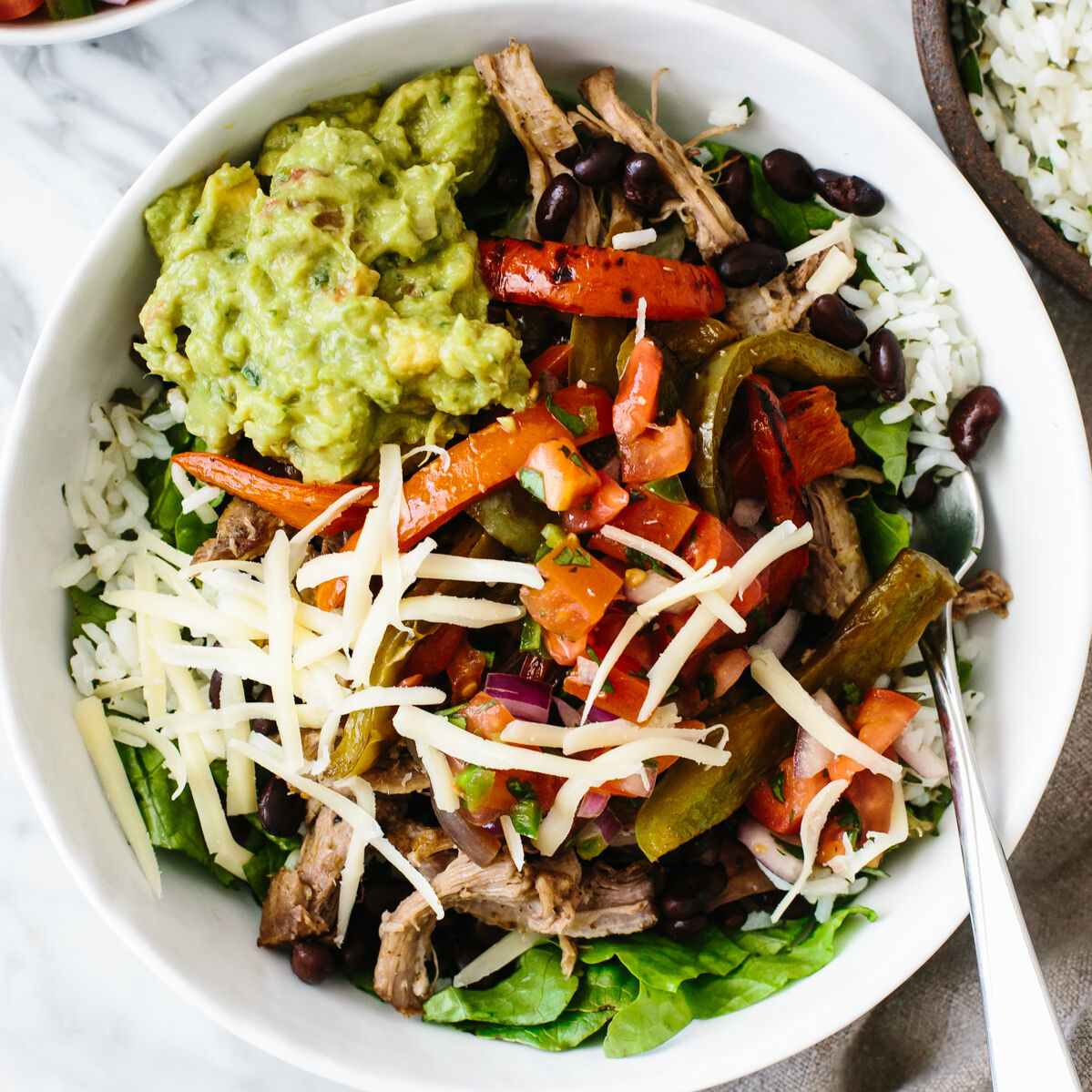Carnitas Burrito Bowl Recipe The Feedfeed