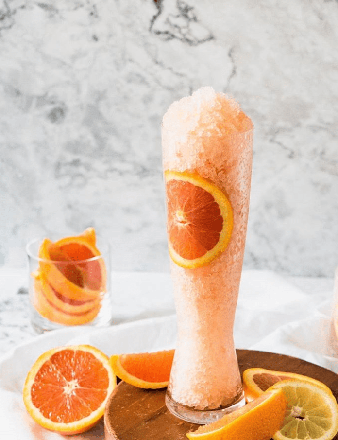 Grapefruit Beer Granita Recipe The Feedfeed