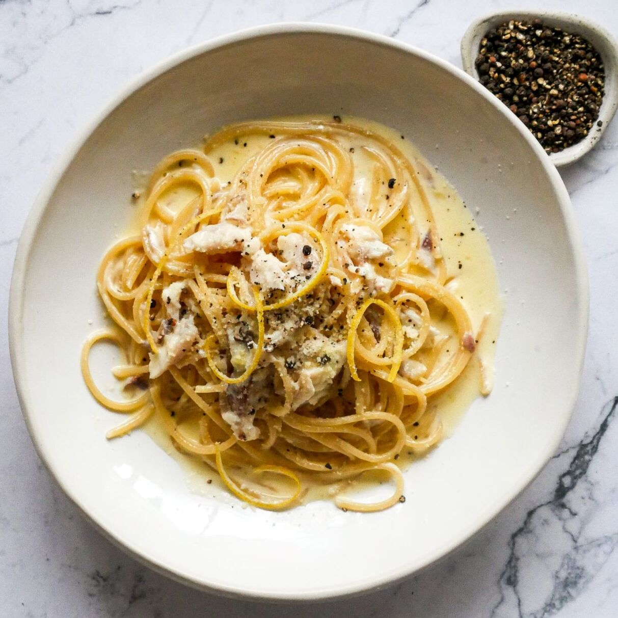 Creamy Pasta al Limone with Smoked Fish Recipe The Feedfeed