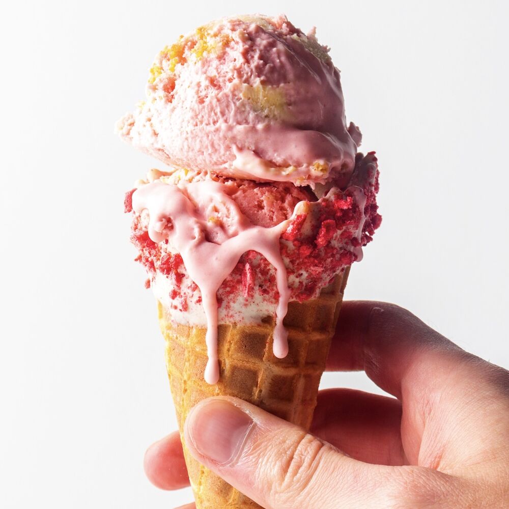 Strawberry Cheesecake Ice Cream Recipe Cart