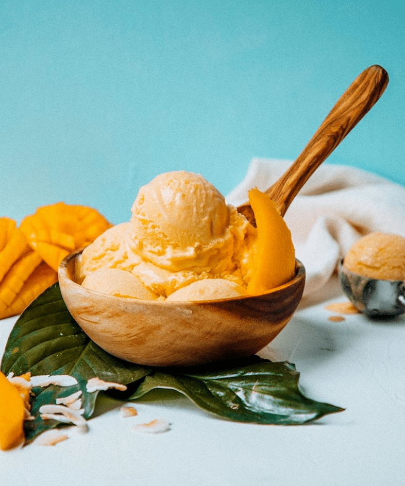 Mango Coconut Ice Cream by juliannavezza Quick & Easy Recipe The
