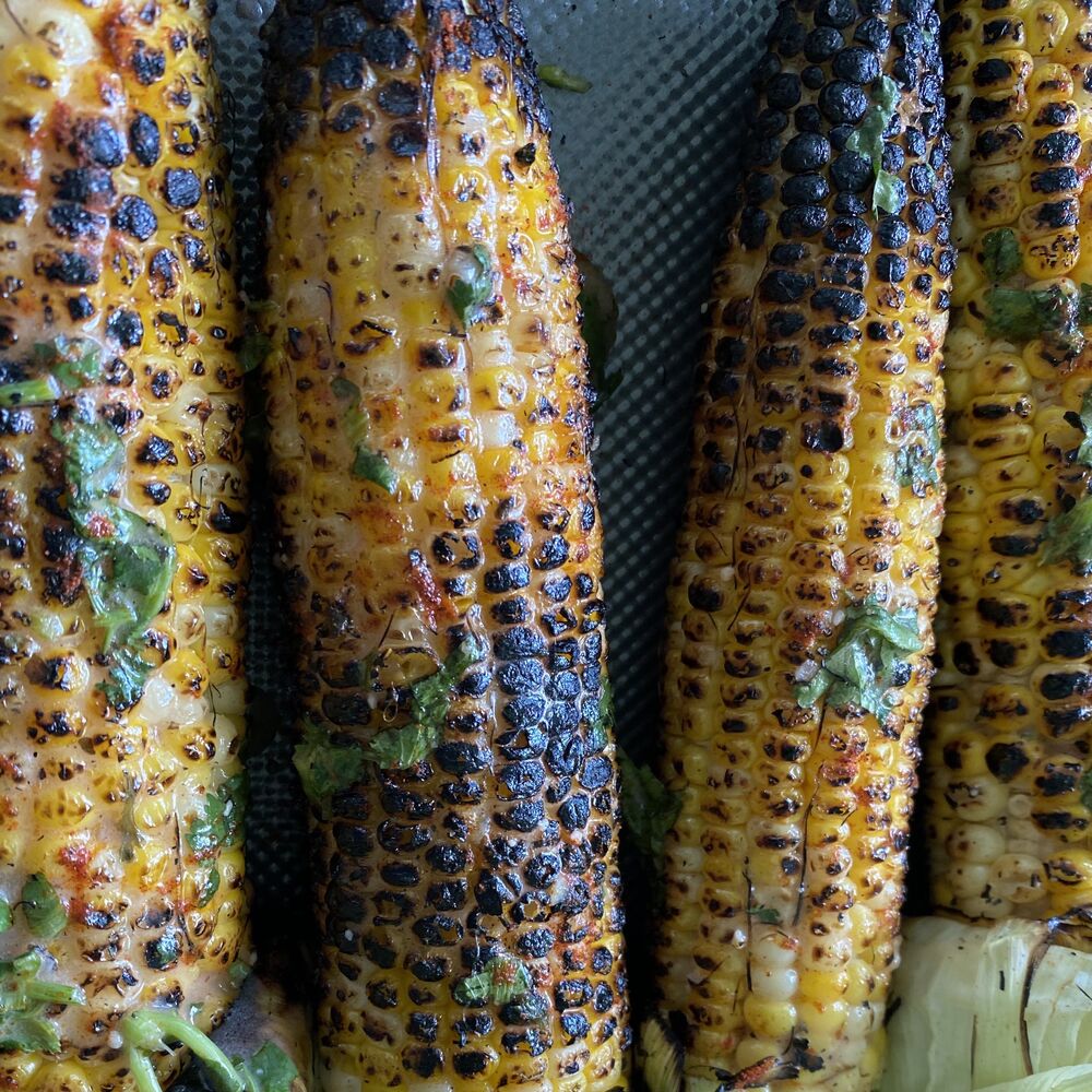 Charred Corn by sarchakra Quick & Easy Recipe The Feedfeed