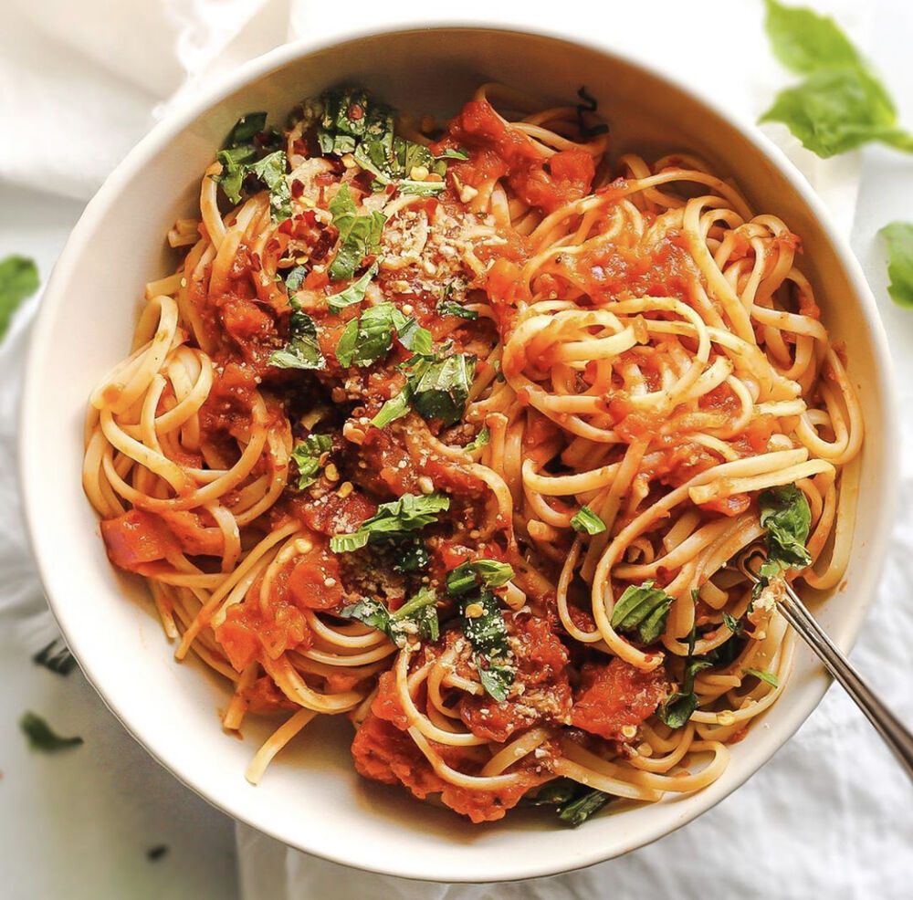 Spicy Vegan Tomato Pasta Sauce Recipe The Feedfeed