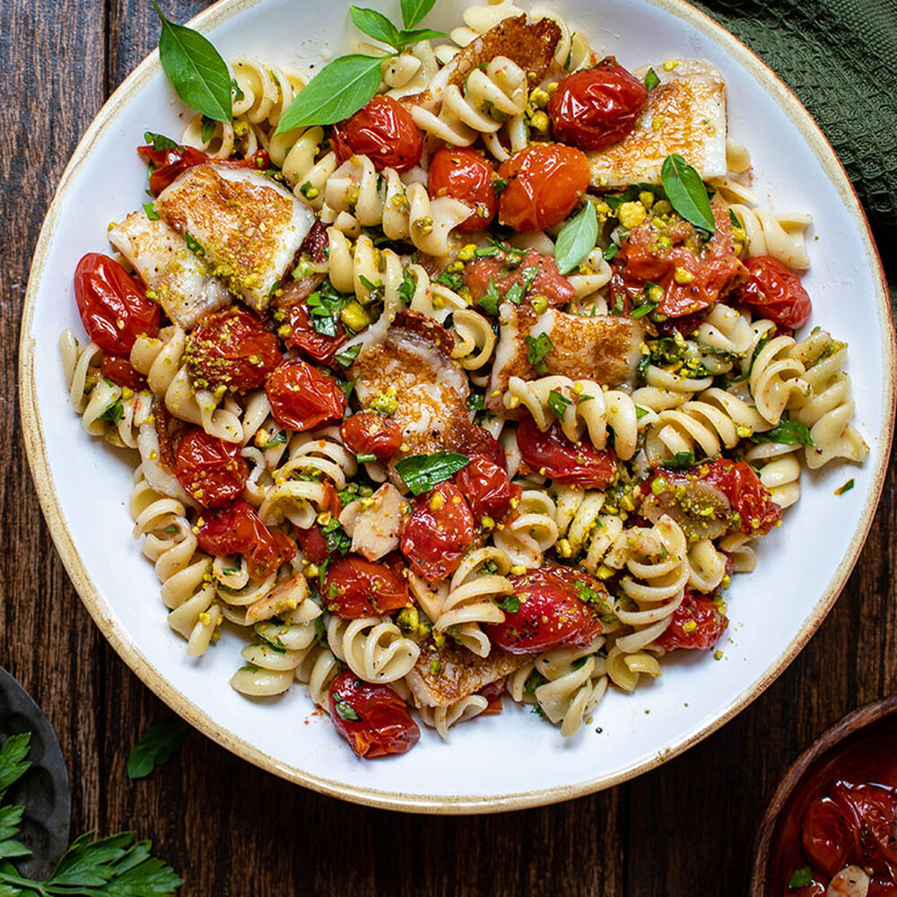Cherry Tomato Confit Pasta Salad by cherryonmysundae Quick & Easy