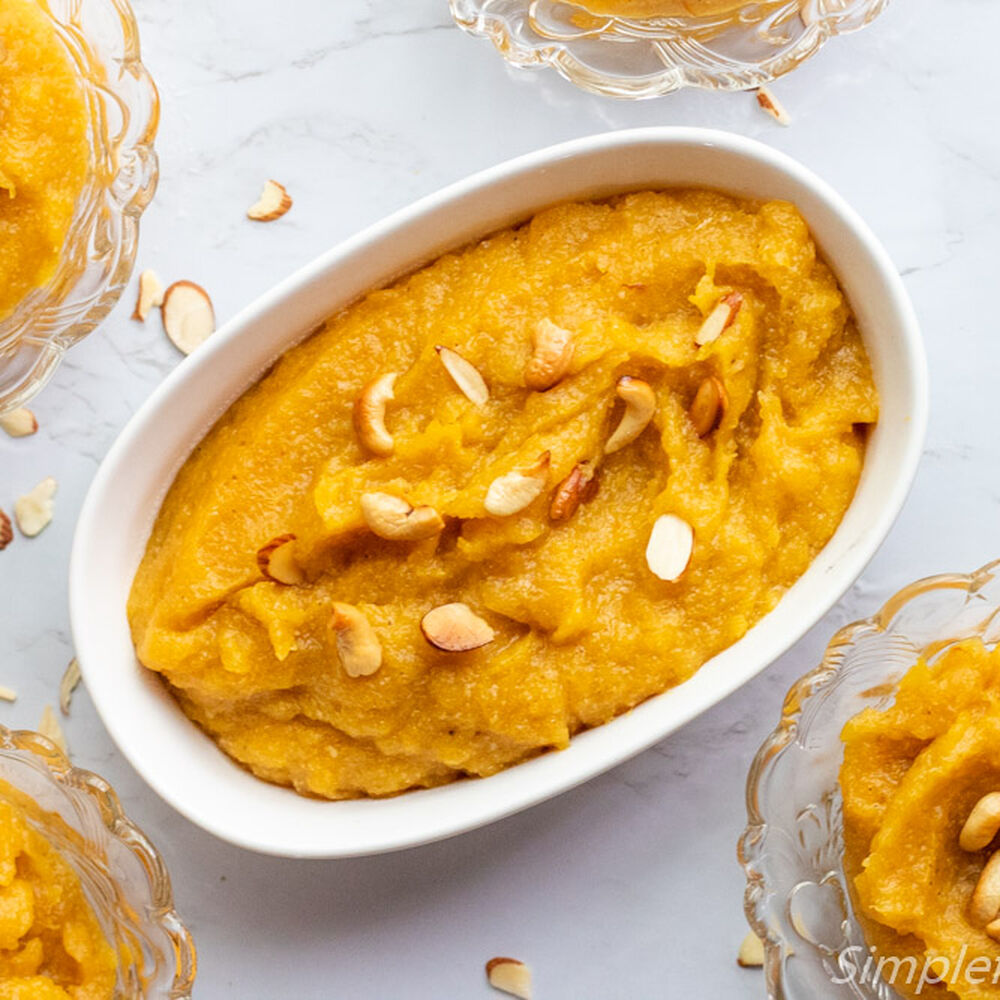 Apple Pumpkin Halwa Easy Indian Pumpkin dessert Recipe The Feedfeed