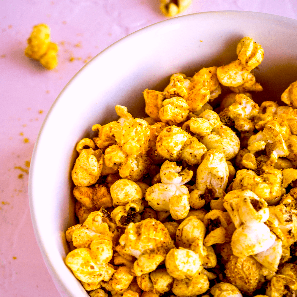 Cheesy Vegan Popcorn Recipe The Feedfeed