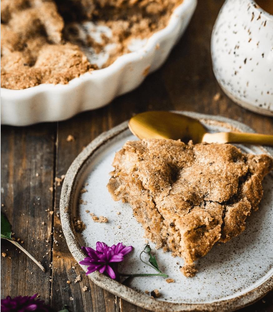 Vegan Chai Apple Torte Recipe | The Feedfeed