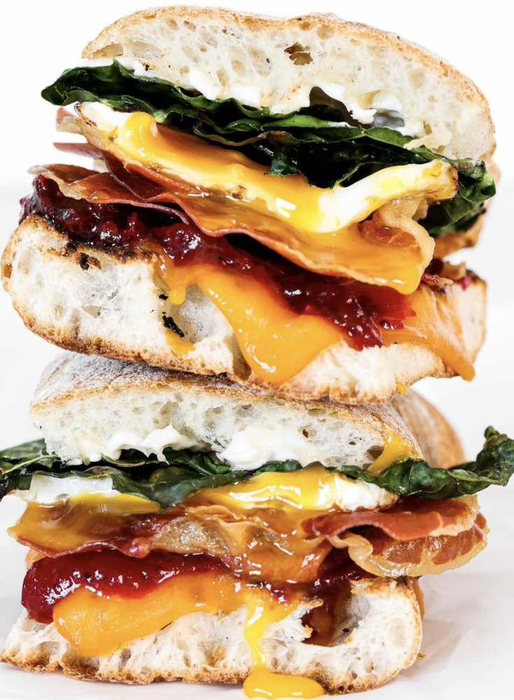 Ciabatta Breakfast Sandwich Recipe The Feedfeed