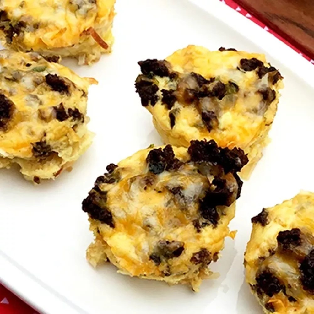 Fullblood Wagyu Cajun Sausage Breakfast Cups by double8cattle Quick