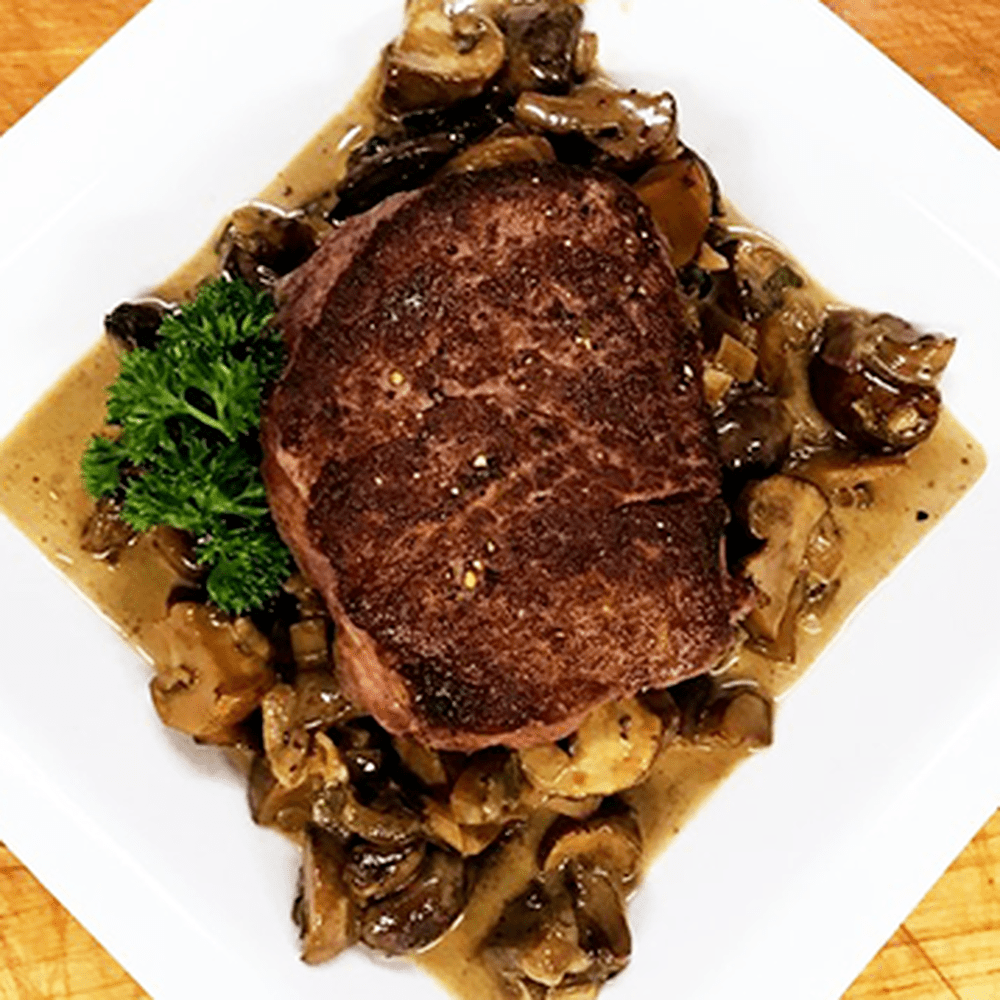 Wagyu Filet Mignon with Mushroom Pan Sauce by double8cattle Quick