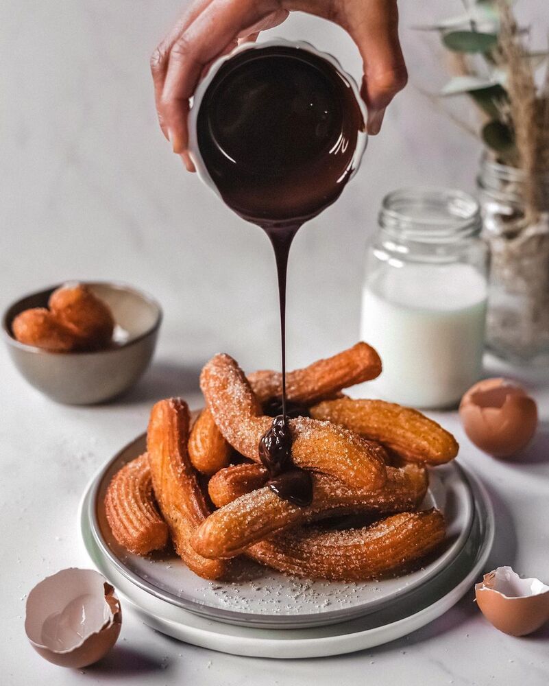 Classic Cinnamon Sugar Churros Recipe The Feedfeed