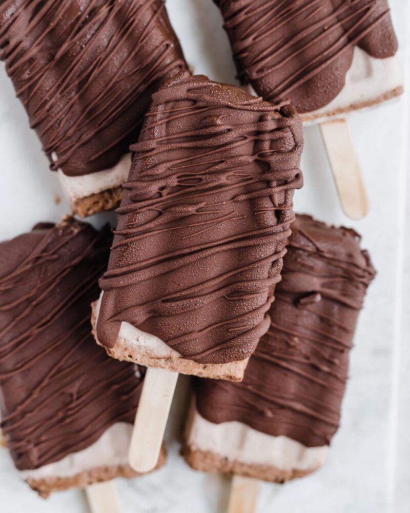 Chocolate Covered Ice Cream Bars Recipe The Feedfeed
