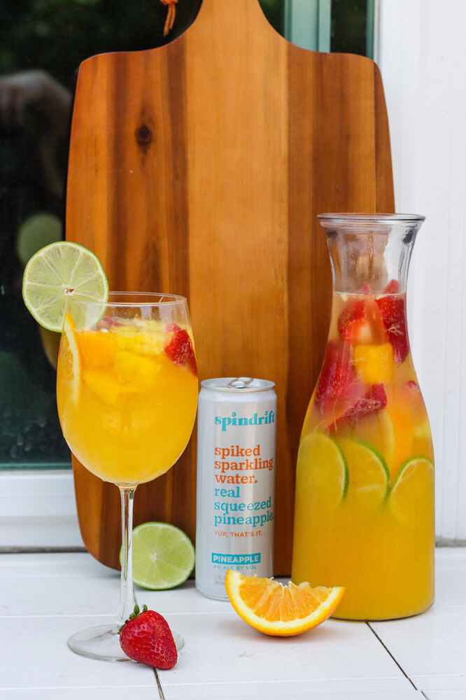 Spiked Tropical Pineapple Punch Recipe The Feedfeed