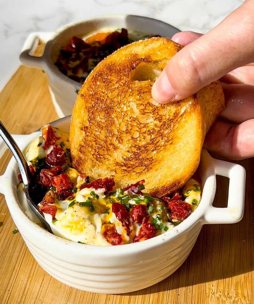 Eggs en Cocotte AKA Baked Eggs Video Recipe The Feedfeed