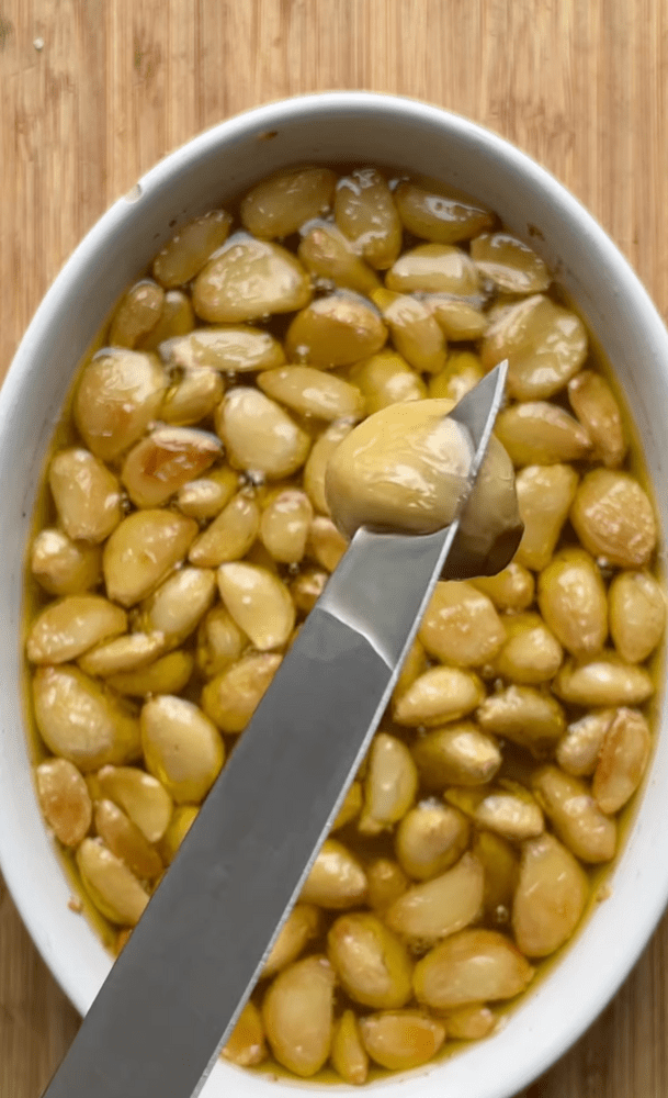 Roasted Garlic in Olive Oil Recipe The Feedfeed