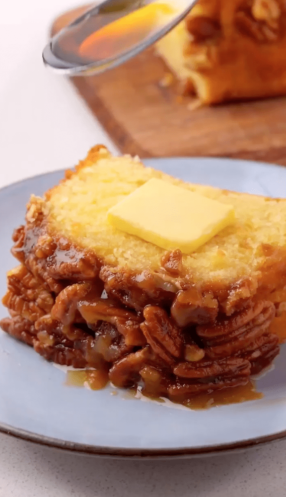 Pecan Upside Down Cake Recipe The Feedfeed